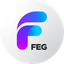 Logo FEG Token v4